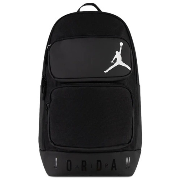NIKE JORDAN Other - NIKE JORDAN ESSENTIALS Backpack MA0923 School SPOTCLEAN 20" Bag BLACK OS $65 NEW